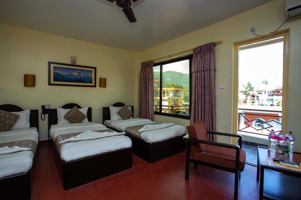 Hotel Splendid View Pokhara Kültér fotó
