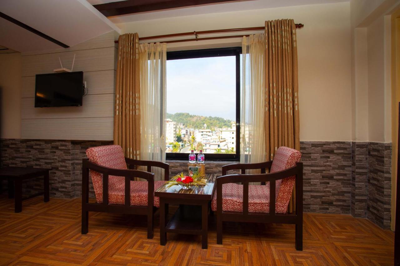 Hotel Splendid View Pokhara Kültér fotó