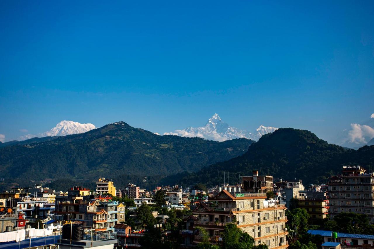 Hotel Splendid View Pokhara Kültér fotó